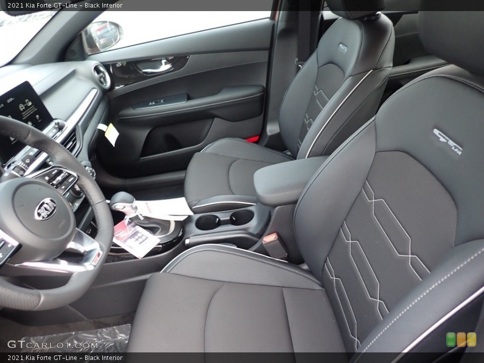 Black Interior Photo for the 2021 Kia Forte GT-Line #139965865