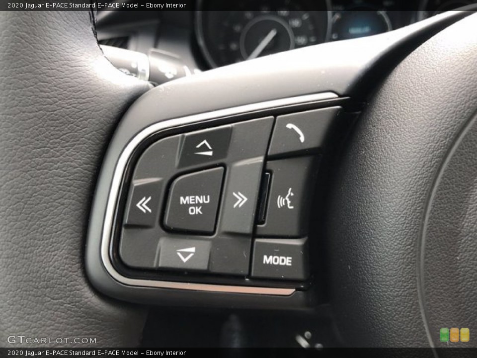 Ebony Interior Steering Wheel for the 2020 Jaguar E-PACE  #139965967