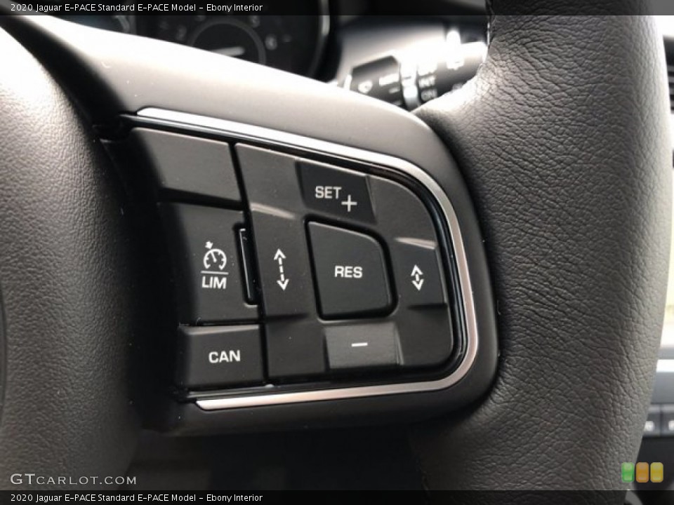 Ebony Interior Steering Wheel for the 2020 Jaguar E-PACE  #139965973