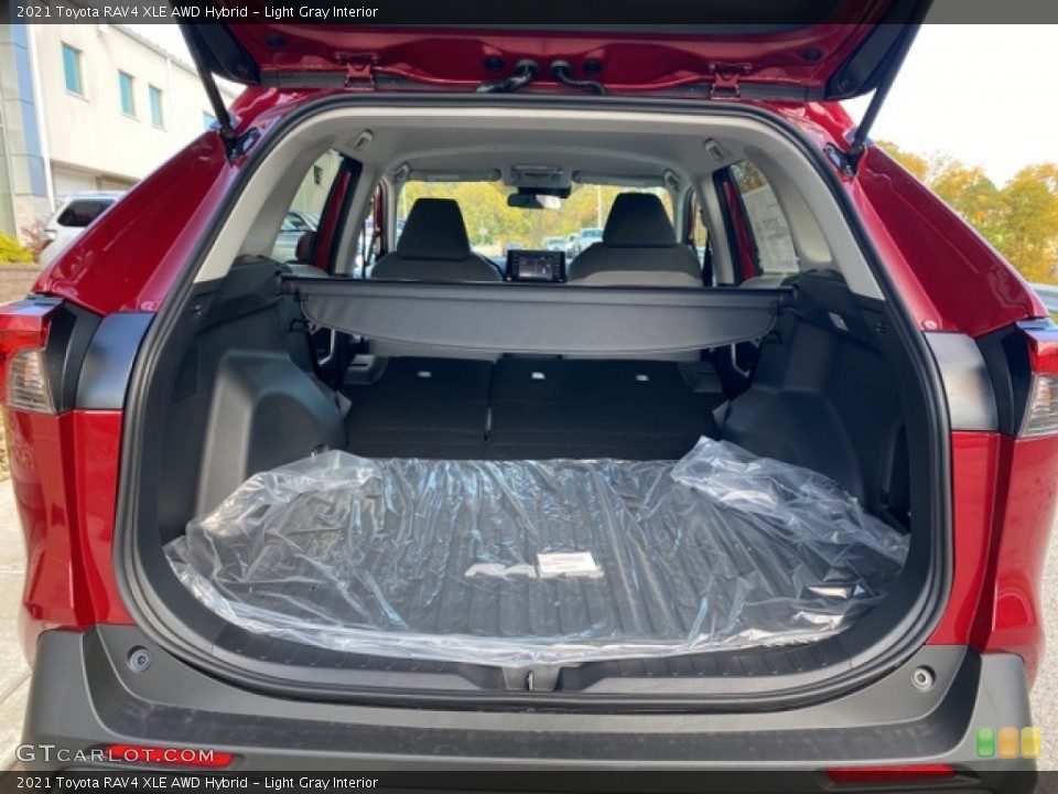 Light Gray Interior Trunk for the 2021 Toyota RAV4 XLE AWD Hybrid #139965982