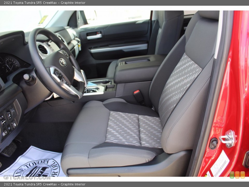 Graphite Interior Front Seat for the 2021 Toyota Tundra SR5 CrewMax #139966078