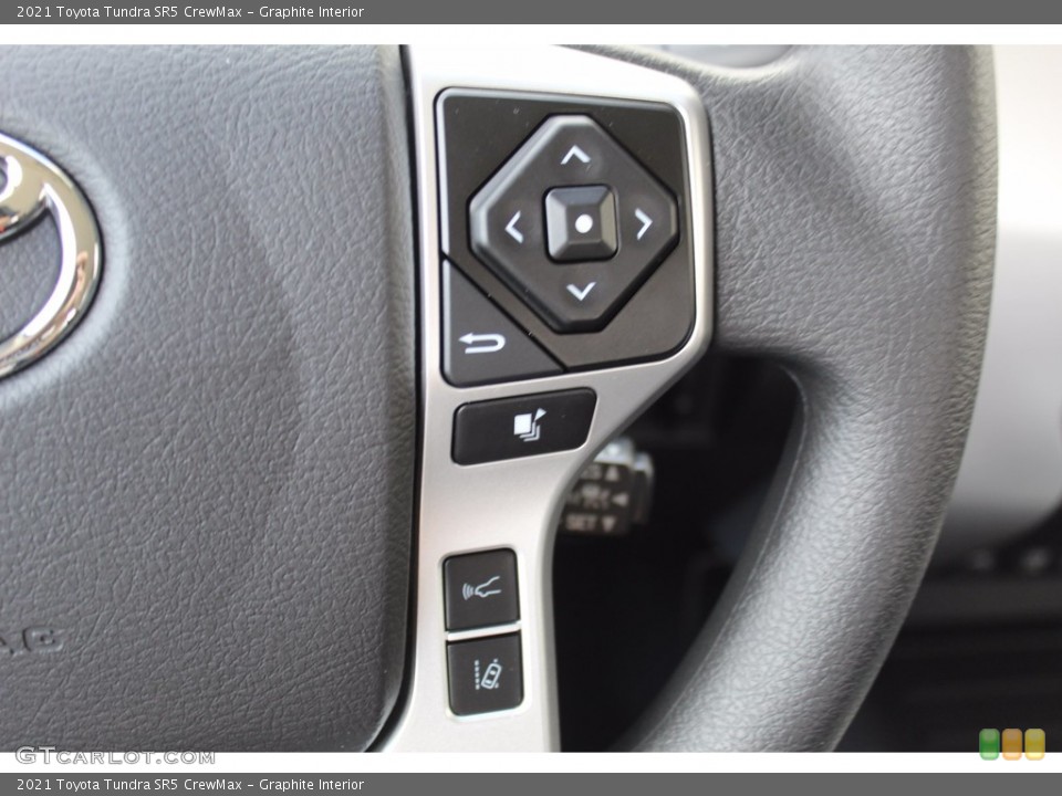 Graphite Interior Steering Wheel for the 2021 Toyota Tundra SR5 CrewMax #139966108