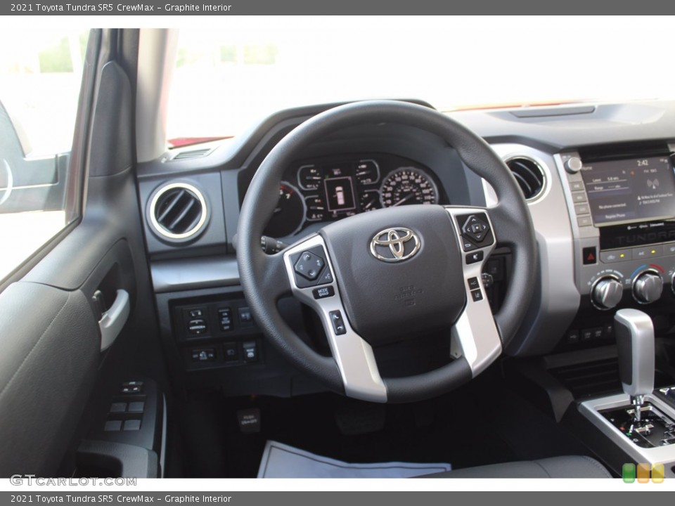 Graphite Interior Steering Wheel for the 2021 Toyota Tundra SR5 CrewMax #139966270