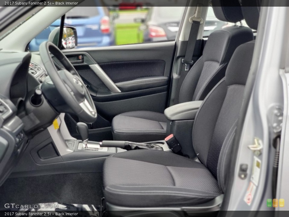Black 2017 Subaru Forester Interiors