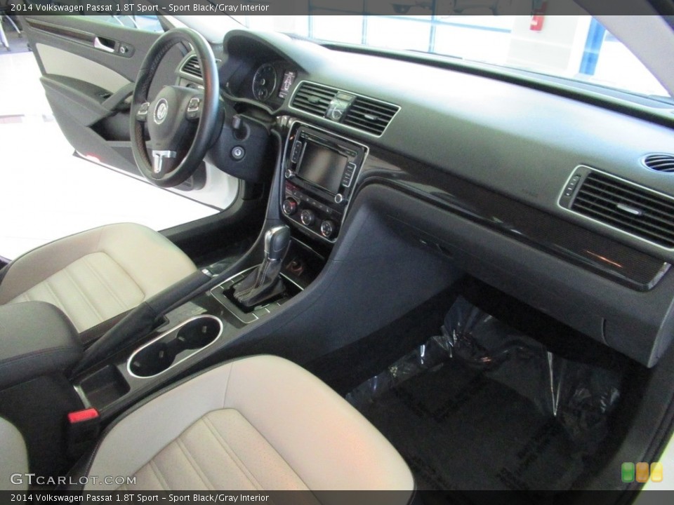 Sport Black/Gray Interior Dashboard for the 2014 Volkswagen Passat 1.8T Sport #139967797