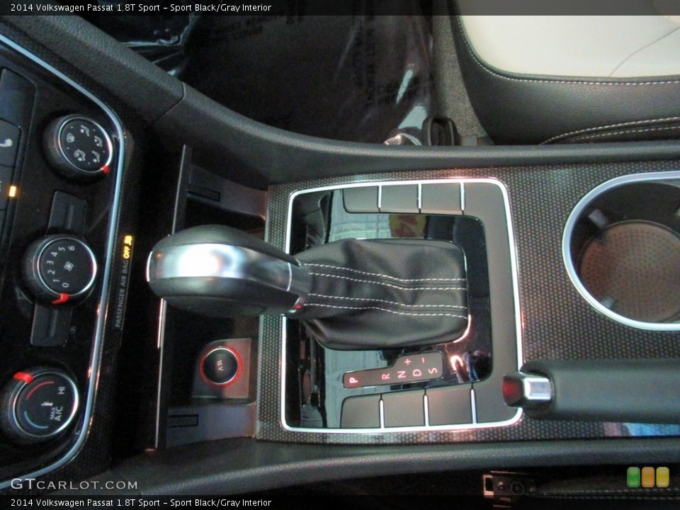 Sport Black/Gray Interior Transmission for the 2014 Volkswagen Passat 1.8T Sport #139968004