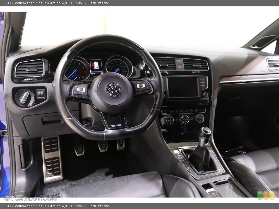 Black Interior Dashboard for the 2017 Volkswagen Golf R 4Motion w/DCC. Nav. #139968133
