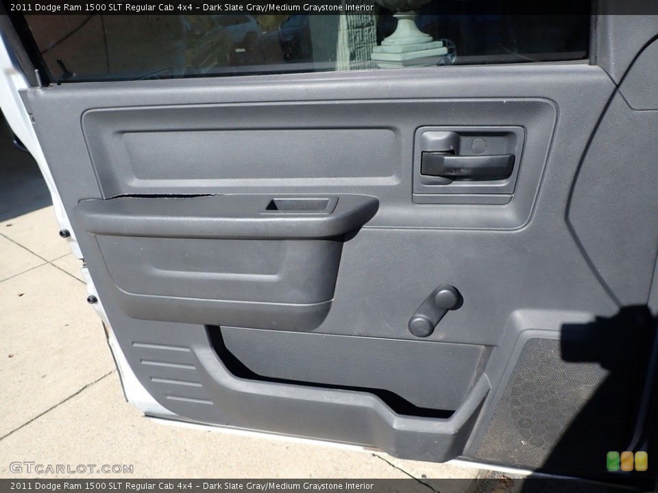 Dark Slate Gray/Medium Graystone Interior Door Panel for the 2011 Dodge Ram 1500 SLT Regular Cab 4x4 #139968280