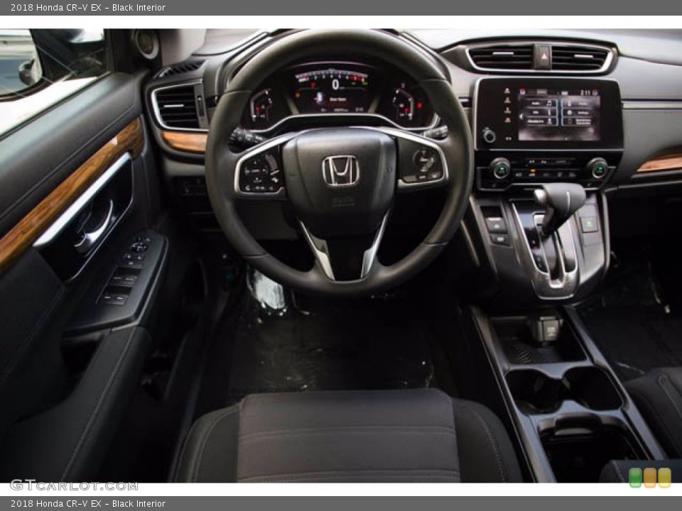 Black Interior Photo for the 2018 Honda CR-V EX #139969171