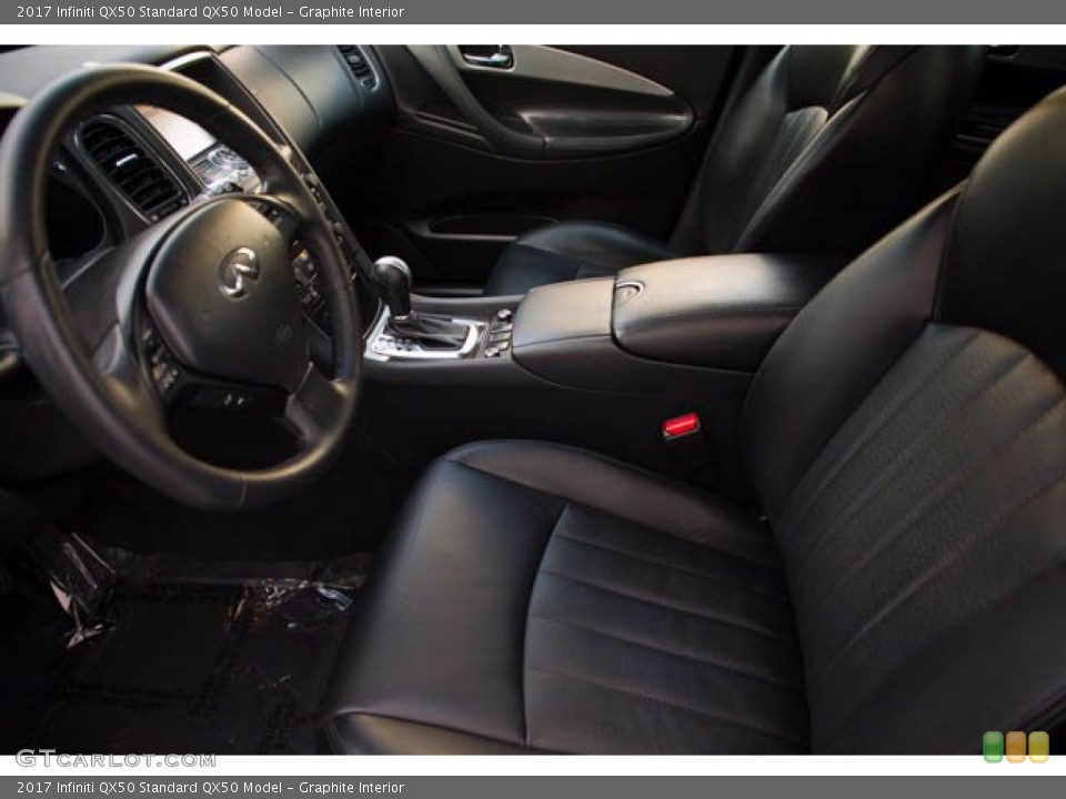 Graphite Interior Front Seat for the 2017 Infiniti QX50  #139969384