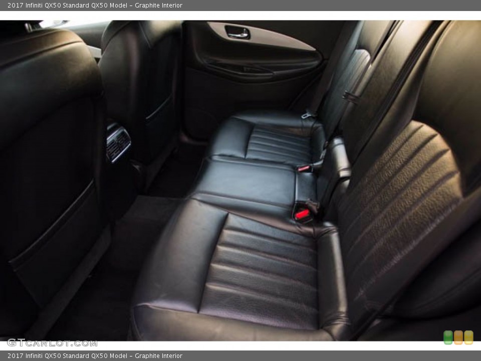 Graphite Interior Rear Seat for the 2017 Infiniti QX50  #139969393
