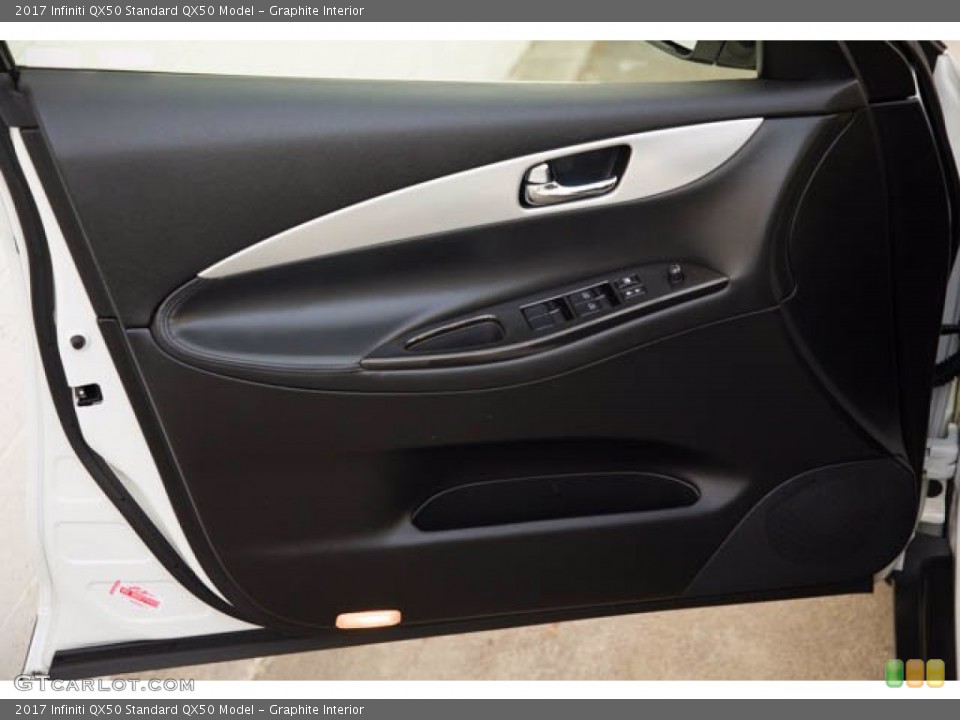 Graphite Interior Door Panel for the 2017 Infiniti QX50  #139969519
