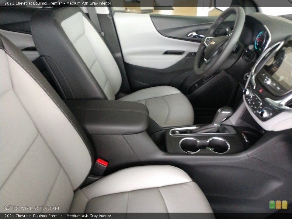 Medium Ash Gray Interior Photo for the 2021 Chevrolet Equinox Premier #139970945