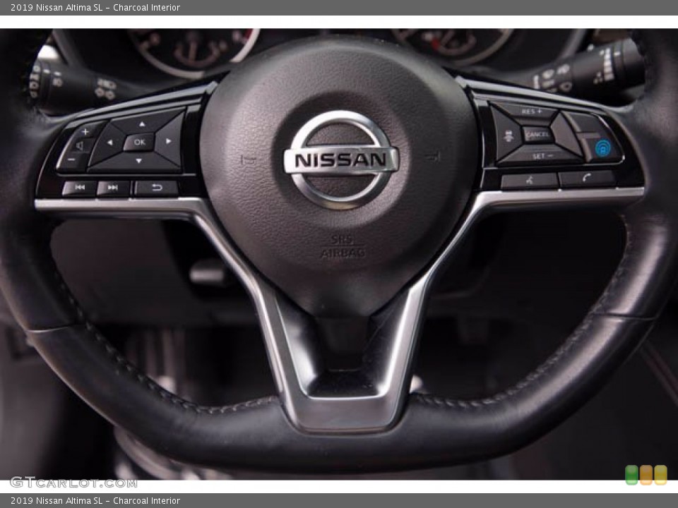 Charcoal Interior Steering Wheel for the 2019 Nissan Altima SL #139971289