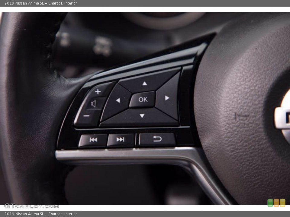 Charcoal Interior Steering Wheel for the 2019 Nissan Altima SL #139971316