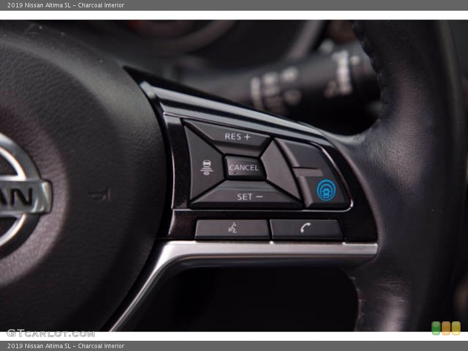 Charcoal Interior Steering Wheel for the 2019 Nissan Altima SL #139971337