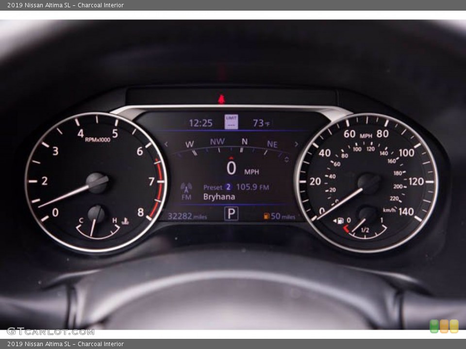 Charcoal Interior Gauges for the 2019 Nissan Altima SL #139971631