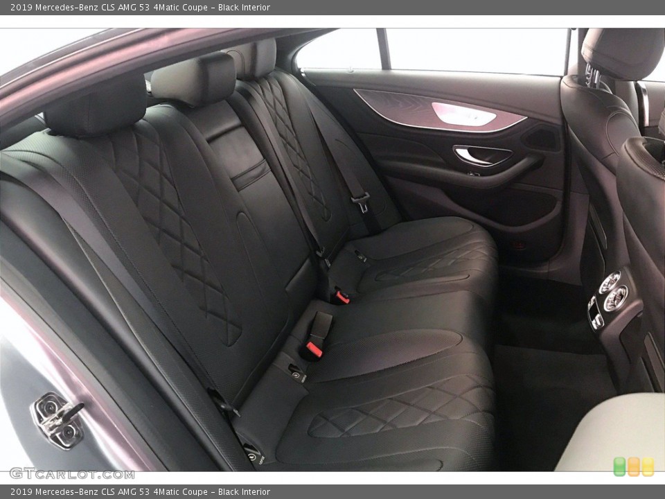 Black Interior Rear Seat for the 2019 Mercedes-Benz CLS AMG 53 4Matic Coupe #139971646