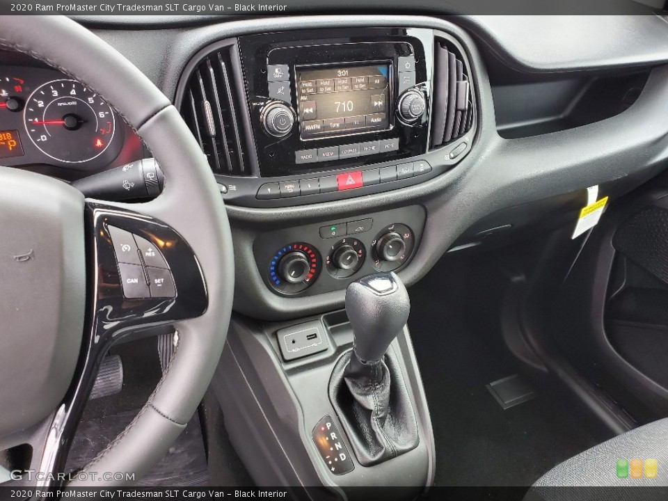 Black Interior Controls for the 2020 Ram ProMaster City Tradesman SLT Cargo Van #139971796