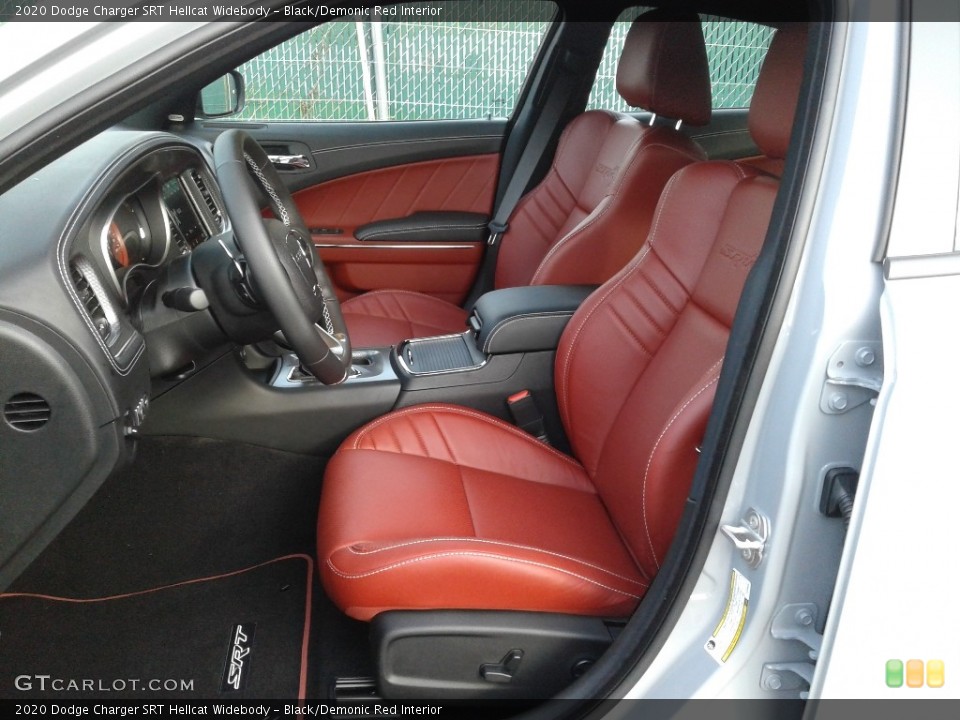 Black/Demonic Red 2020 Dodge Charger Interiors