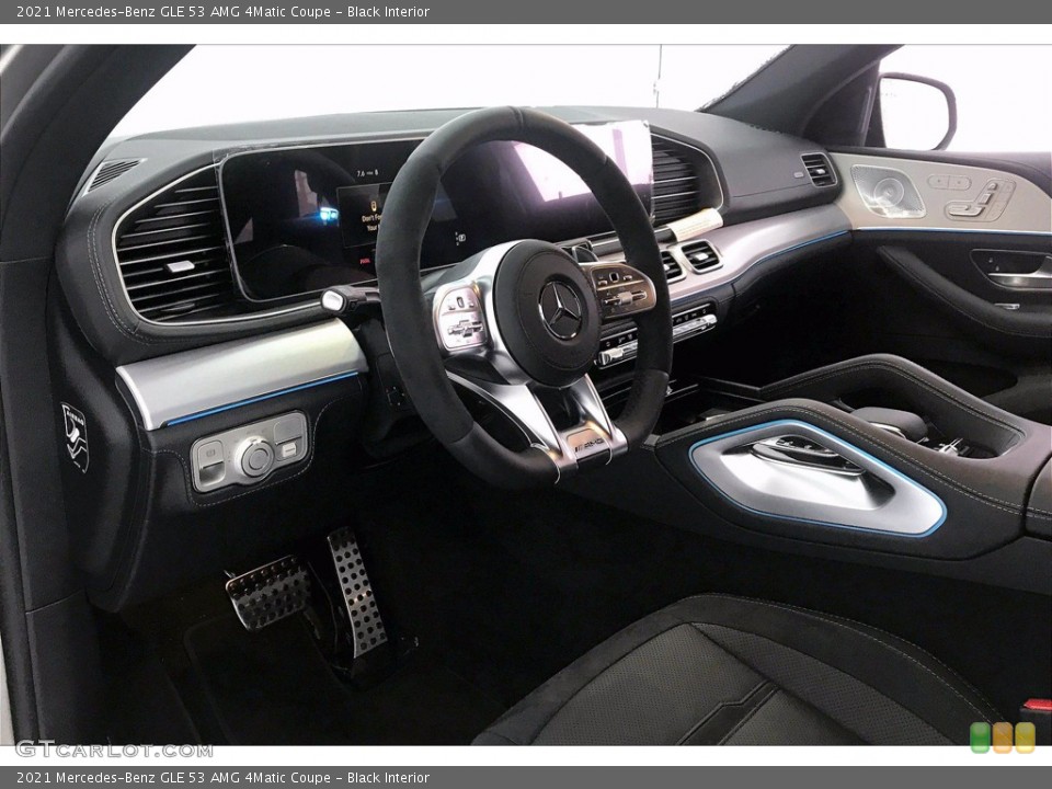Black Interior Dashboard for the 2021 Mercedes-Benz GLE 53 AMG 4Matic Coupe #139975744