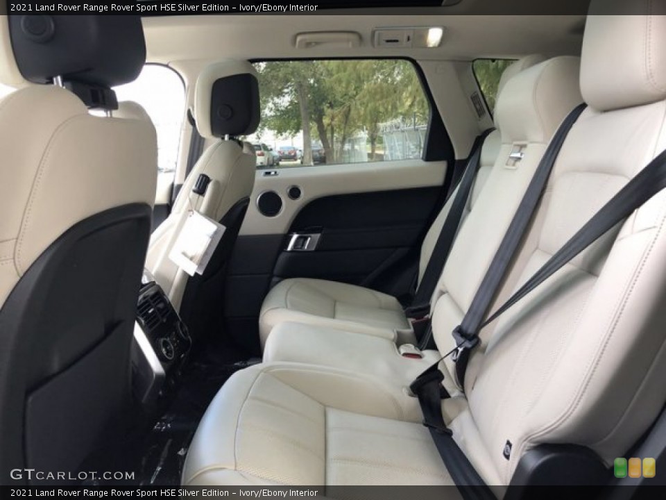 Ivory/Ebony Interior Rear Seat for the 2021 Land Rover Range Rover Sport HSE Silver Edition #139976128
