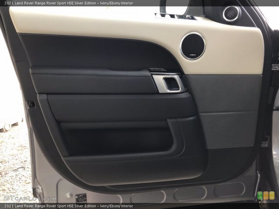 Ivory/Ebony Interior Door Panel for the 2021 Land Rover Range Rover Sport HSE Silver Edition #139976272