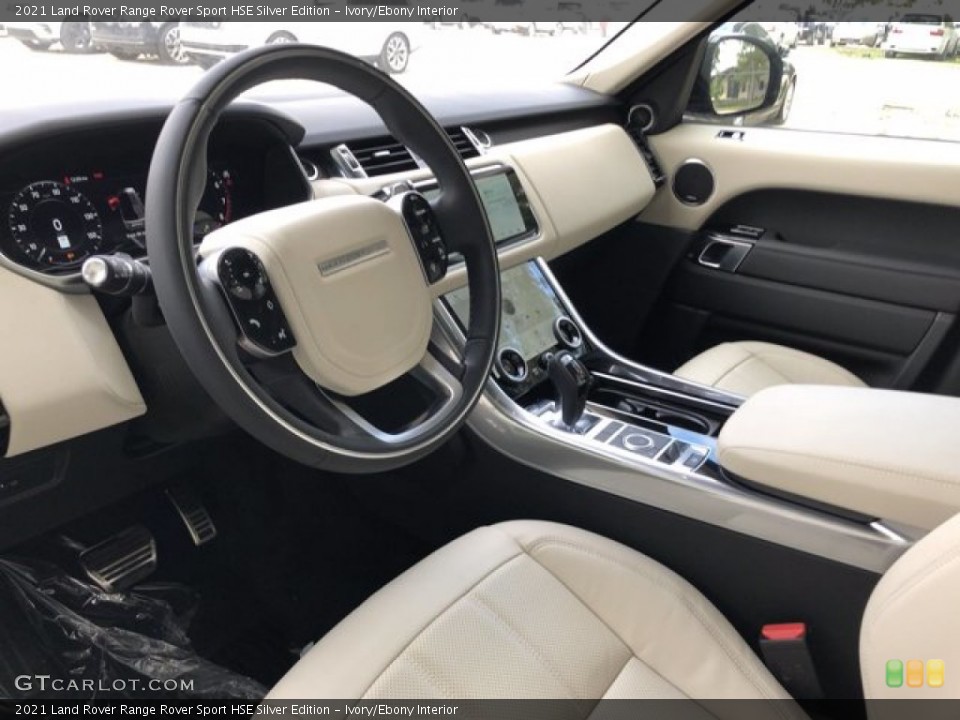Ivory/Ebony Interior Photo for the 2021 Land Rover Range Rover Sport HSE Silver Edition #139976335