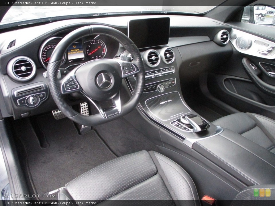Black Interior Photo for the 2017 Mercedes-Benz C 63 AMG Coupe #139977298