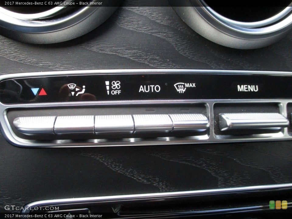 Black Interior Controls for the 2017 Mercedes-Benz C 63 AMG Coupe #139977694
