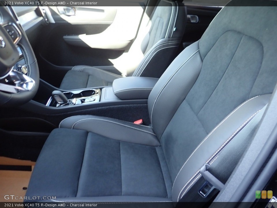 Charcoal Interior Front Seat for the 2021 Volvo XC40 T5 R-Design AWD #139979434