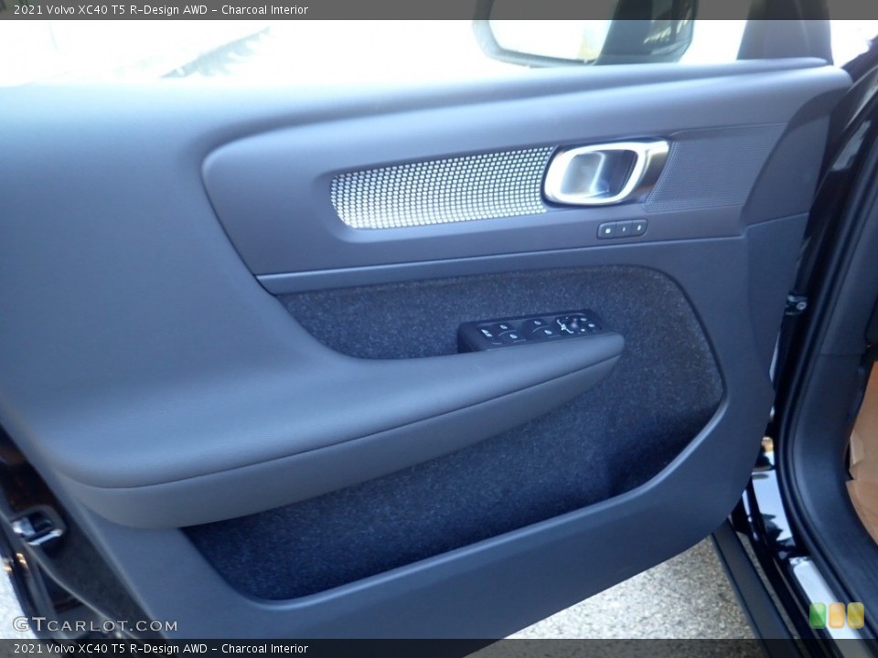 Charcoal Interior Door Panel for the 2021 Volvo XC40 T5 R-Design AWD #139979494