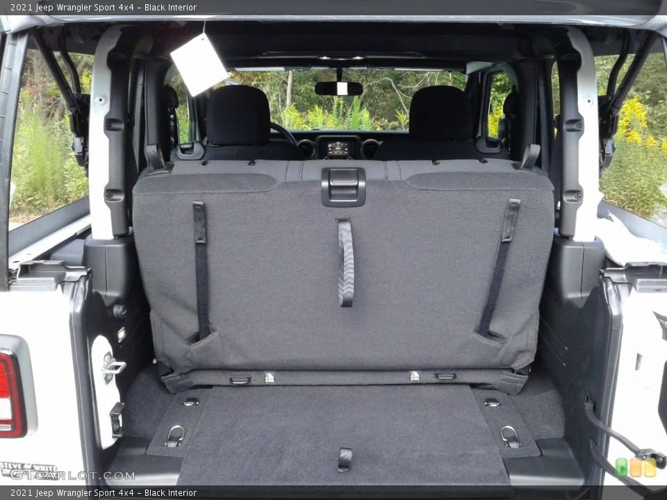 Black Interior Trunk for the 2021 Jeep Wrangler Sport 4x4 #139981561