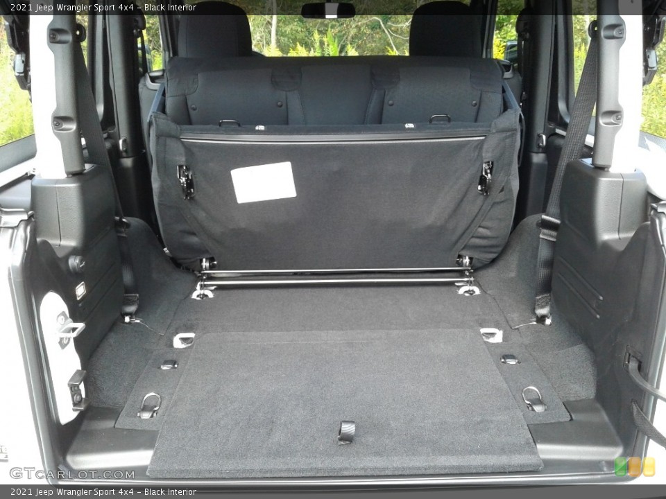 Black Interior Trunk for the 2021 Jeep Wrangler Sport 4x4 #139981576