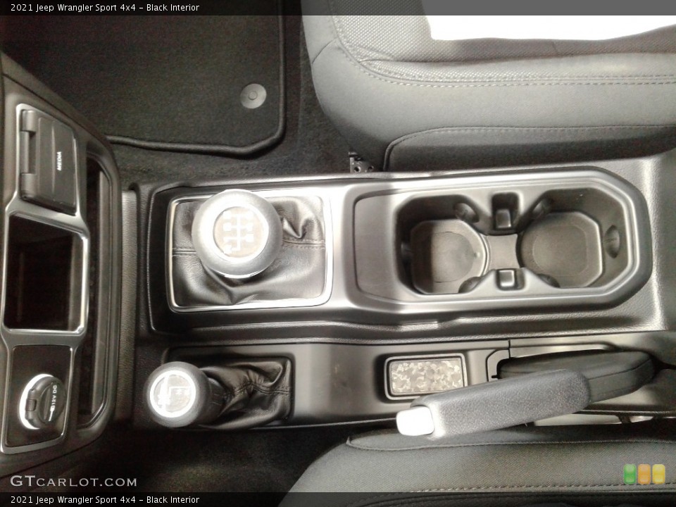Black Interior Transmission for the 2021 Jeep Wrangler Sport 4x4 #139981771