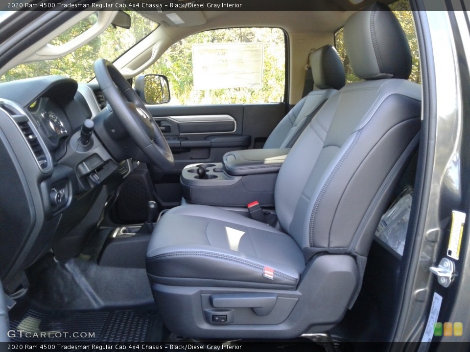 Black/Diesel Gray 2020 Ram 4500 Interiors