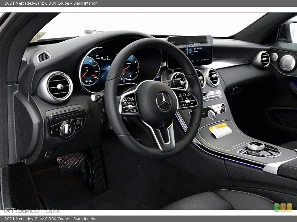 Black Interior Dashboard for the 2021 Mercedes-Benz C 300 Coupe #139988740