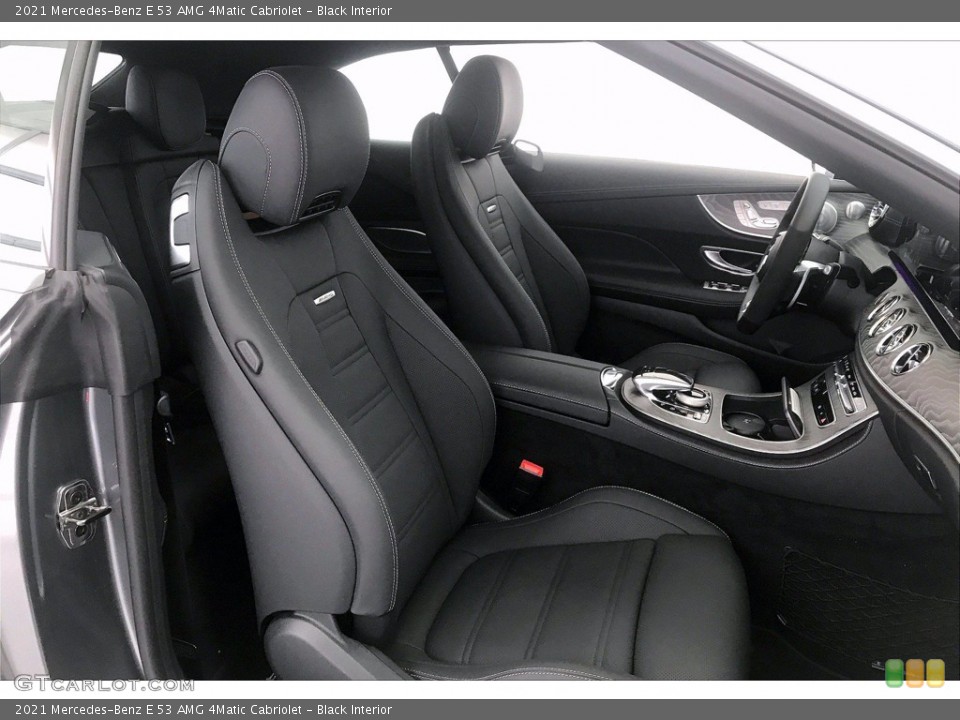 Black Interior Photo for the 2021 Mercedes-Benz E 53 AMG 4Matic Cabriolet #139989001