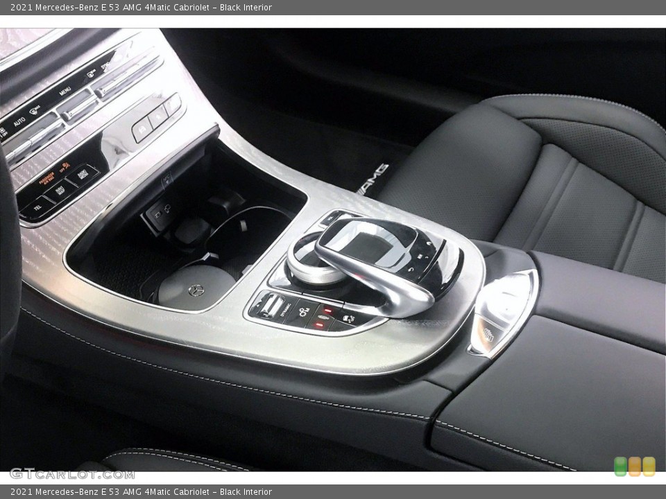 Black Interior Controls for the 2021 Mercedes-Benz E 53 AMG 4Matic Cabriolet #139989013