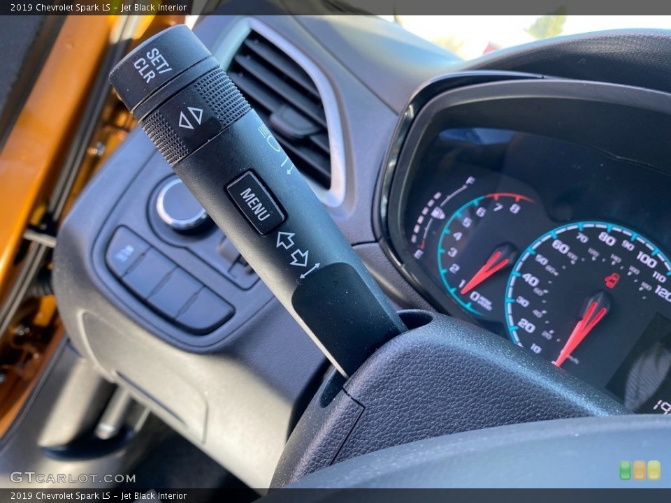 Jet Black Interior Controls for the 2019 Chevrolet Spark LS #139989295