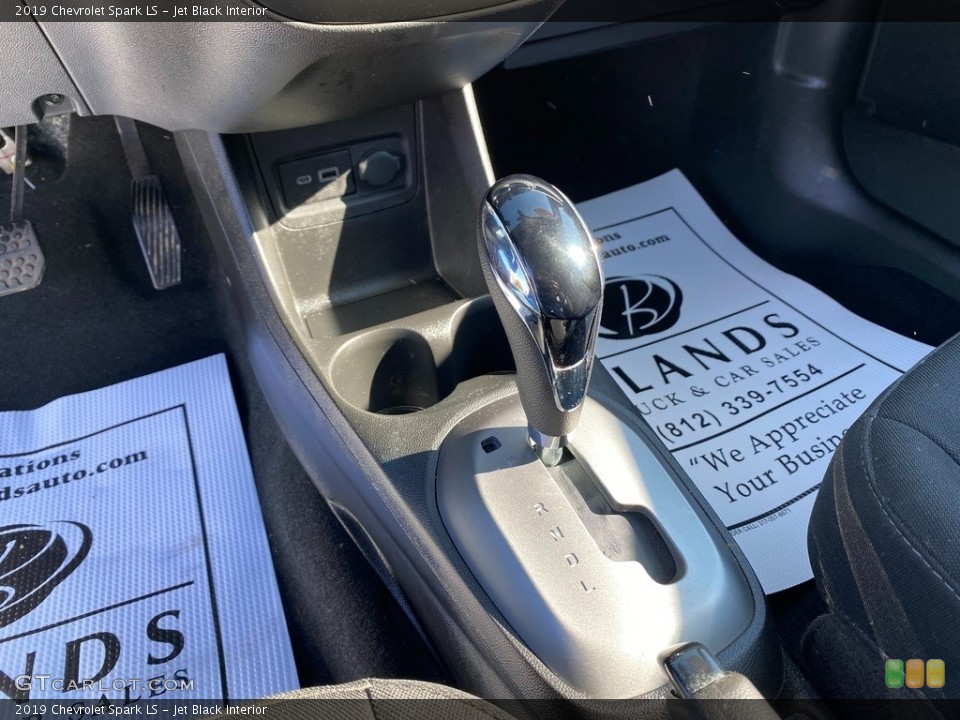 Jet Black Interior Transmission for the 2019 Chevrolet Spark LS #139989328