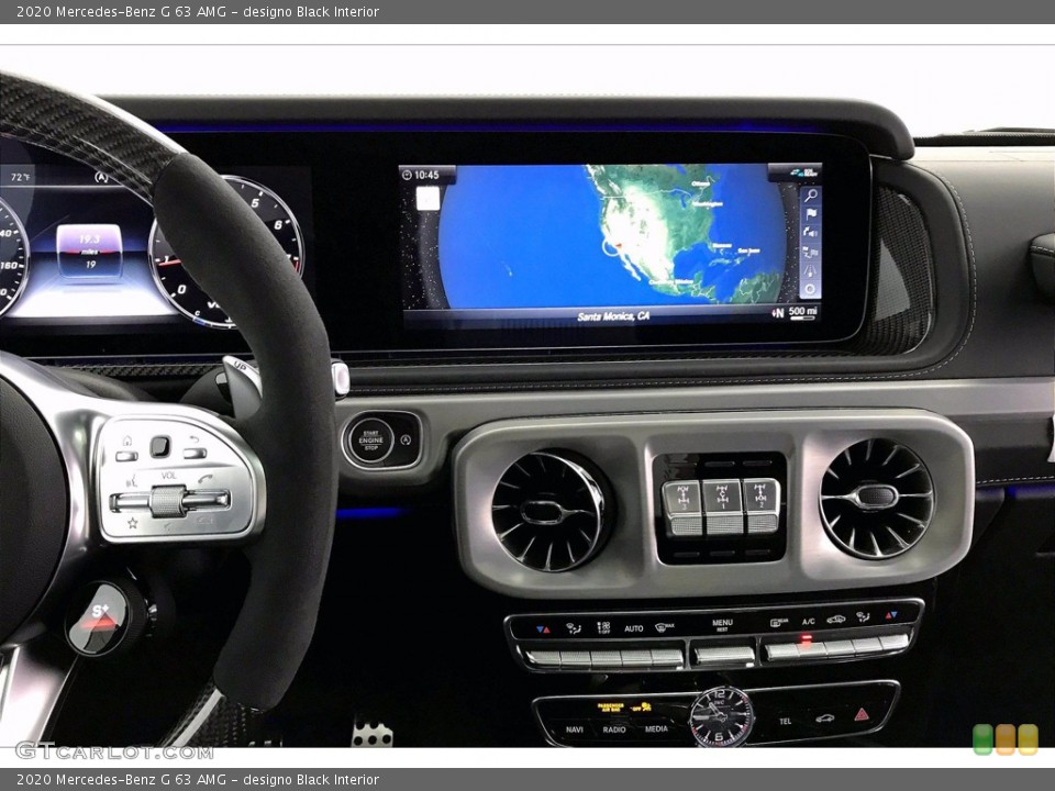 designo Black Interior Controls for the 2020 Mercedes-Benz G 63 AMG #139989754