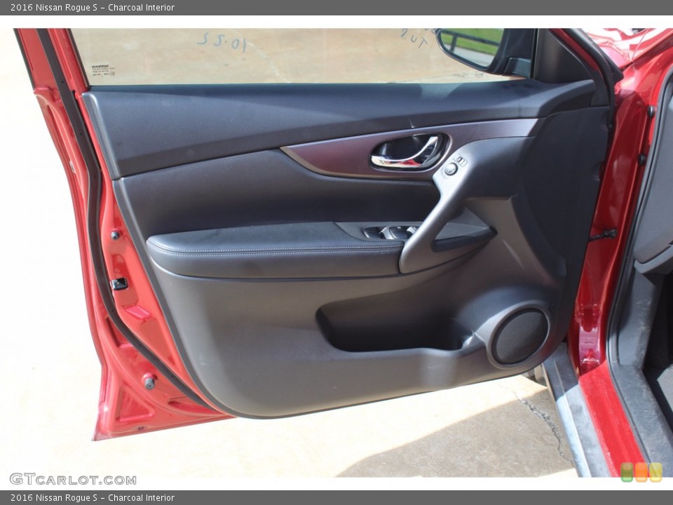 Charcoal Interior Door Panel for the 2016 Nissan Rogue S #139990822