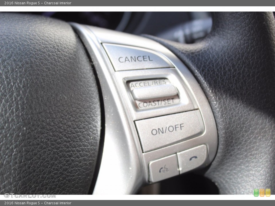 Charcoal Interior Steering Wheel for the 2016 Nissan Rogue S #139990870