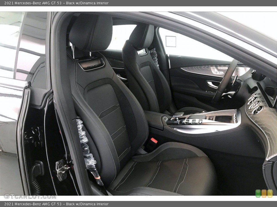Black w/Dinamica Interior Front Seat for the 2021 Mercedes-Benz AMG GT 53 #139991023
