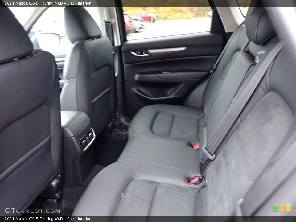Black Interior Rear Seat for the 2021 Mazda CX-5 Touring AWD #139992168