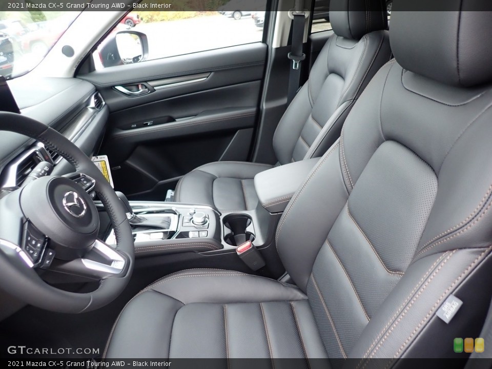 Black Interior Photo for the 2021 Mazda CX-5 Grand Touring AWD #139993003