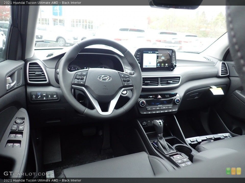 Black Interior Photo for the 2021 Hyundai Tucson Ulitimate AWD #139993706