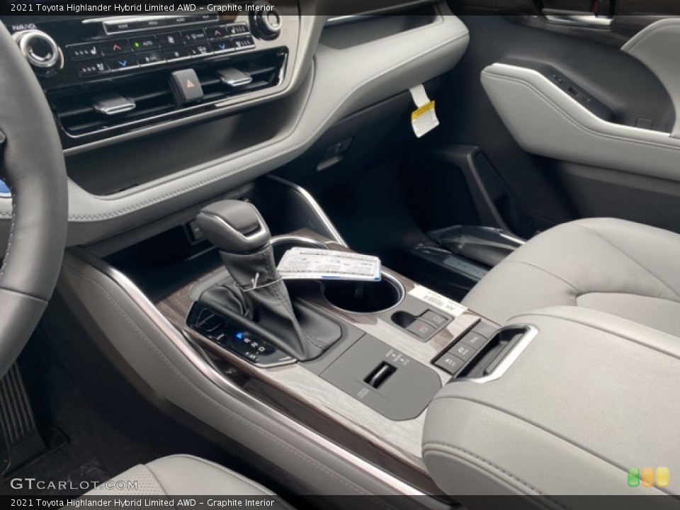 Graphite Interior Transmission for the 2021 Toyota Highlander Hybrid Limited AWD #139996532