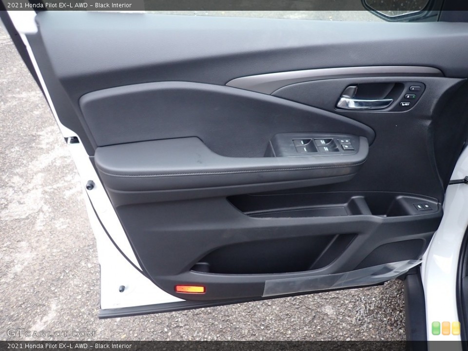 Black Interior Door Panel for the 2021 Honda Pilot EX-L AWD #139996673